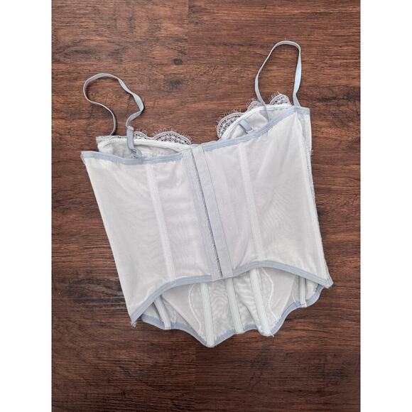 Urban Outfitters Blue Lace Corset - Picture 3 of 3